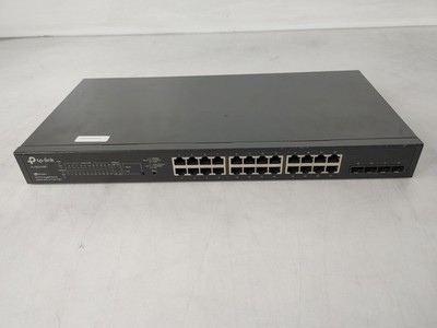 TP-Link JetStream 28-Port Gigabit Smart Switch 24-Port PoE+ TL-SG2428P
