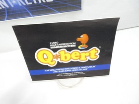 Qbert (Intellivision, 1983) with manual Tested and working