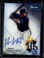 2021 Bowman Sterling Heriberto Hernandez Prospect Auto Autograph #BSPA-HH Rays