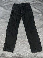 Carhartt Rugged Flex Relaxed Fit Canvas Work Pants Men's 30x30 Distressed Gray