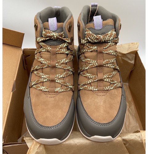 Teva Grandview GTX Waterproof Hiking Boots Brown Grey Mint Women 1106831