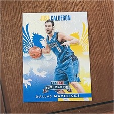 Panini 2013-14 Crusade Jose Calderon #140 Dallas Mavericks Basketball NBA Card
