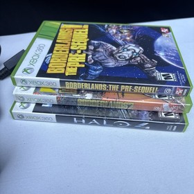 Microsoft Xbox 360 Slim 250gb Console Bundle OEM Controller Power Cords & Games