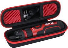 Aenllosi Hard Carrying Case Compatible with SKIL Rechargeable 4V Cordless Screwd