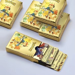 ultra rare 55 pcs gold cards Professional Ultra Rare 55 PCS Gold Cards Packs Vmax DX GX Rare Golden Cards  TCG Deck Box Gold Foil Card Ultimate Collection for Card Game Enthusiasts  (No Duplicates) : Amazon.sg: Toys
