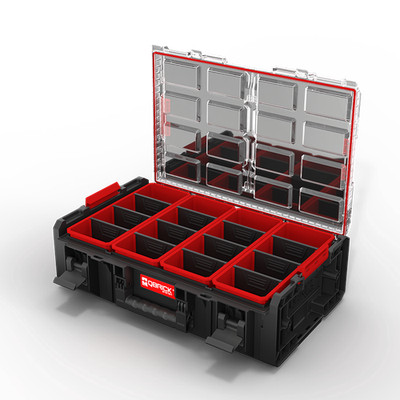 Qbrick System ONE Organizer 2XL 2.0 verstärkt + Adapter | 4 Eimer 30 cm
