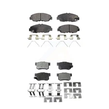 Positive Plus KPF-100229 Brake Pad Sets 4-Wheel Set Front & Rear for Honda Civic
