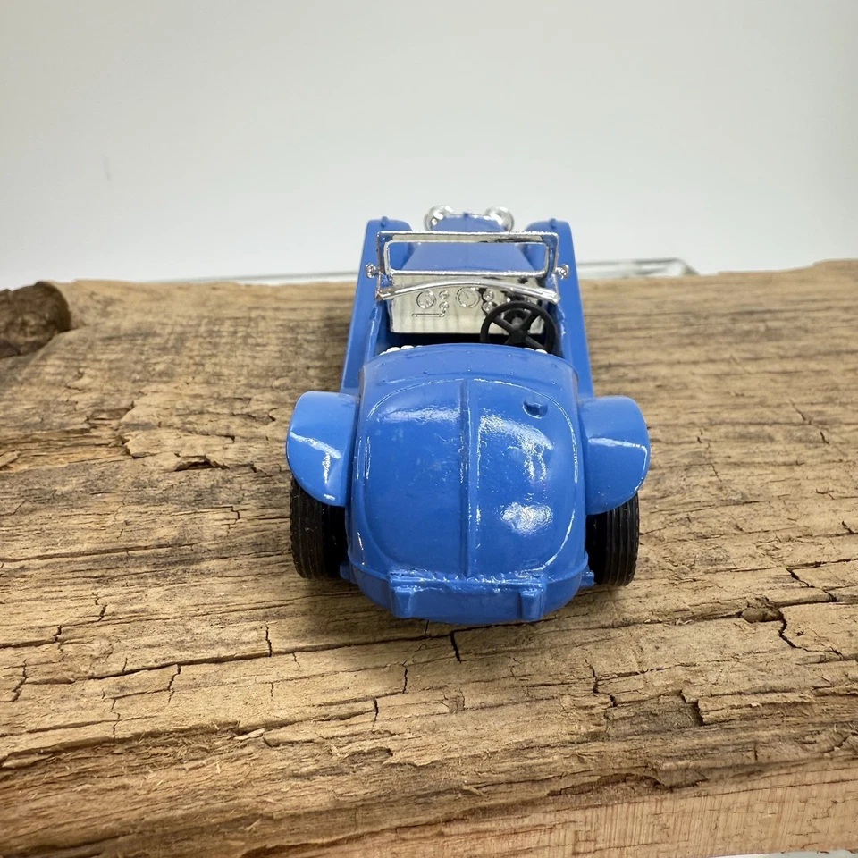 Vintage Matchbox Models of Yesteryear Y-3 Blue 1934 Riley MPH Racer #9 No Box - Image 4 of 4