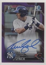 2016 Bowman Draft Chrome Pick Purple Refractor /250 Tim Lynch #CDA-TL Auto la8