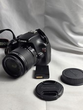 Canon DS126291 12.2 MP DSLR EOS Rebel T3 w/ 18-55 mm Lens And Battery - No Charg