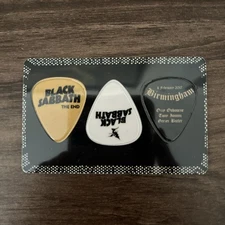 Black Sabbath The End Guitar Pick Set Ozzy