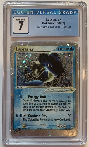 Lapras ex graded CGC 7 for sale on eBay
