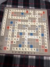 Custom Vintage Scrabble Board Made By Bretrotoys !