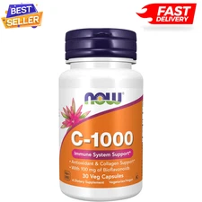 NOW Foods Supplements, Vitamin C-1,000 with 100 mg of Bioflavonoids, Antioxidant