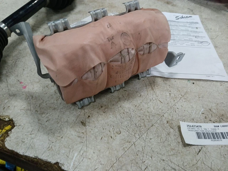 Passenger Right Dash Air Bag KD3557K50C Fits 13-16 Mazda CX-5 2608578 - Image 4 of 4