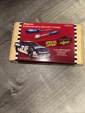 Snap- On Vintage Dale Earnhart #3 Screwdriver & Ratchet Combo With Diecast Car