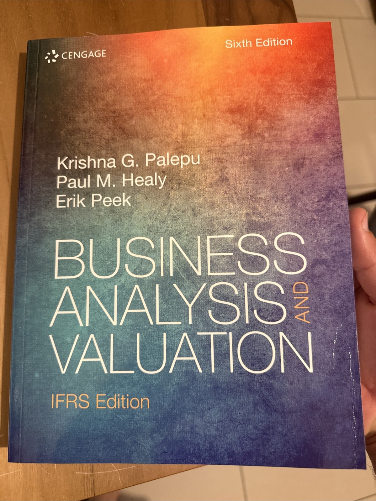 Business Analysis and Valuation: IFRS by Erik  Peek (Paperback Book)