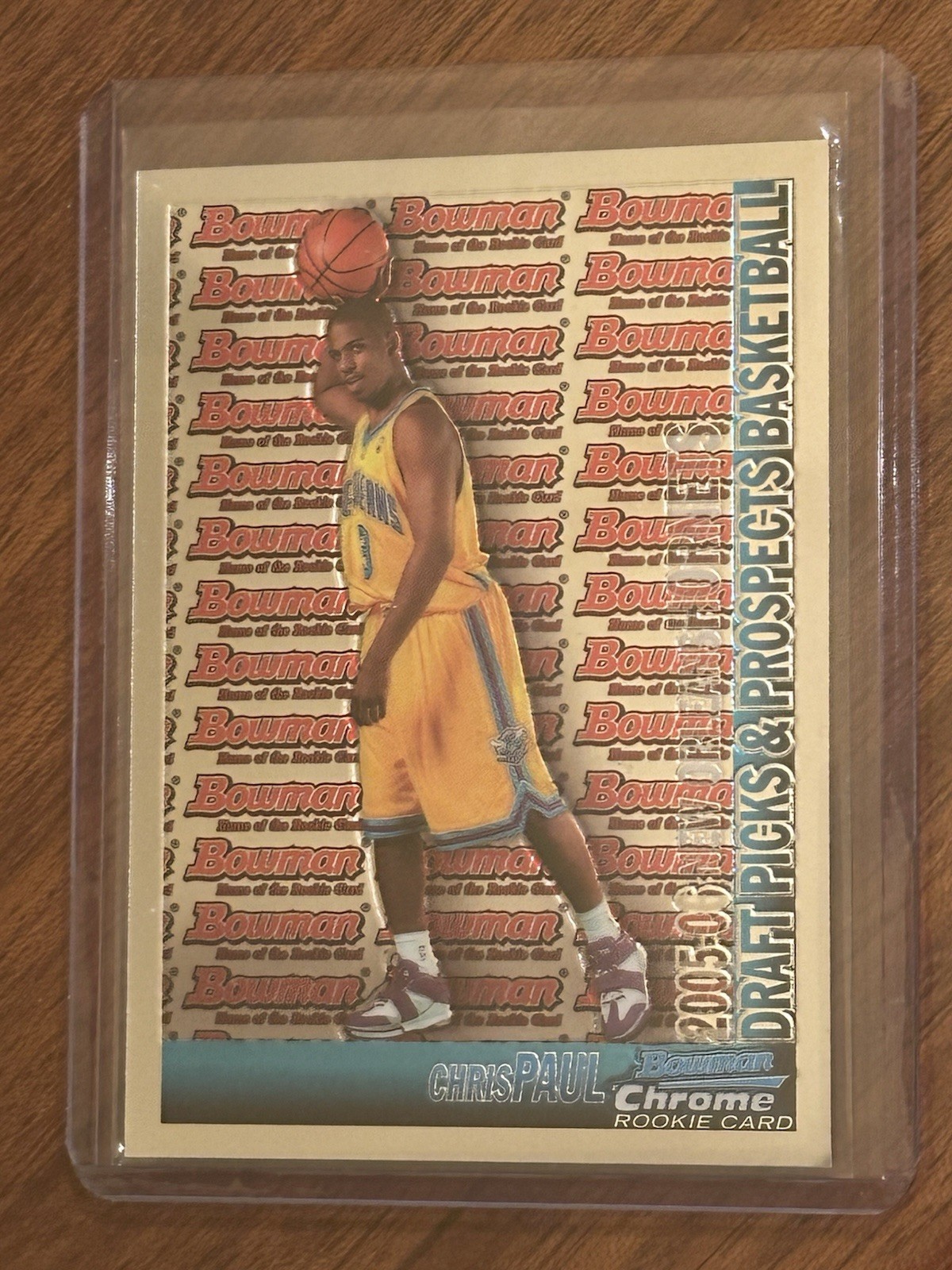 2005-06 Bowman Chrome Draft Picks & Prospects Chris Paul Rookie RC #111 Hornets