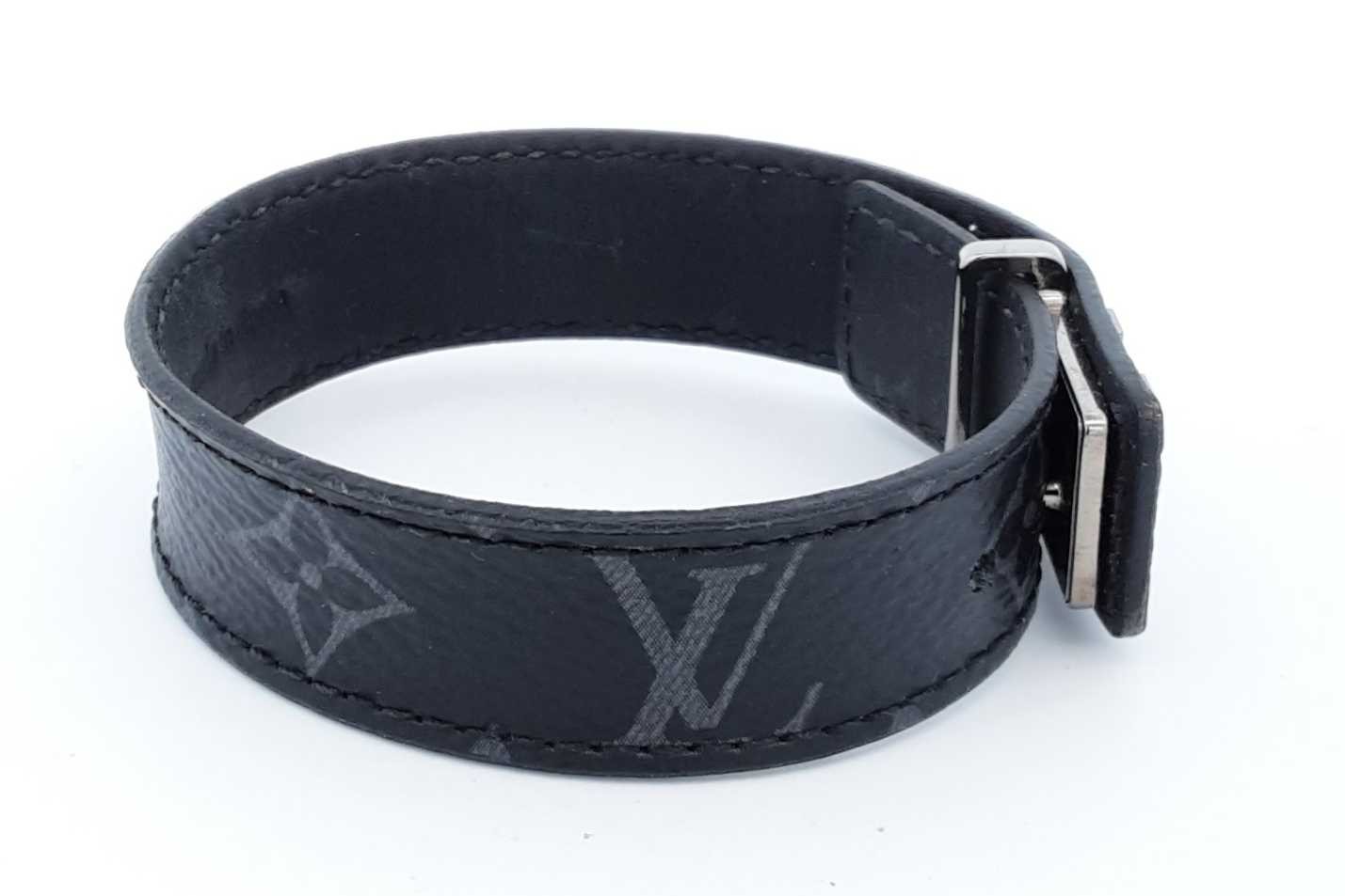 Louis Vuitton Monogram Eclipse  Lv Slim Canvas Br… - image 4