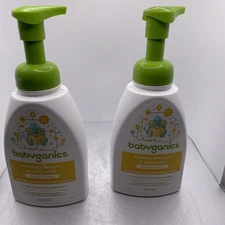 Babyganics Foaming Shampoo & Body Wash, Chamomile Verbena, 16 fl oz - 2 Pack