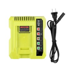OP401 Charger for Ryobi 40V Lithium Battery OP4026 OP4015 OP4030 Fast Charger