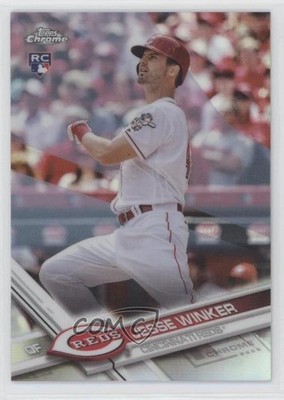 2017 Chrome Update Target Exclusive Refractor 41/250 Jesse Winker Rookie RC s1i