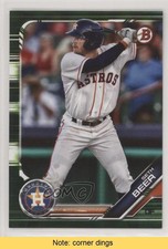 2019 Bowman Prospects Camo Seth Beer #BP-14 READ 0c6