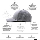A-Game Hydro, Heather Grey, Men’s Performance Snapback Hats, Water-Resistant ... — photo 7