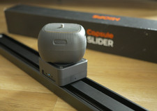 Miops SLIDER 70 cm + CAPSULERPO Schwenkmotor , Steuerung via App