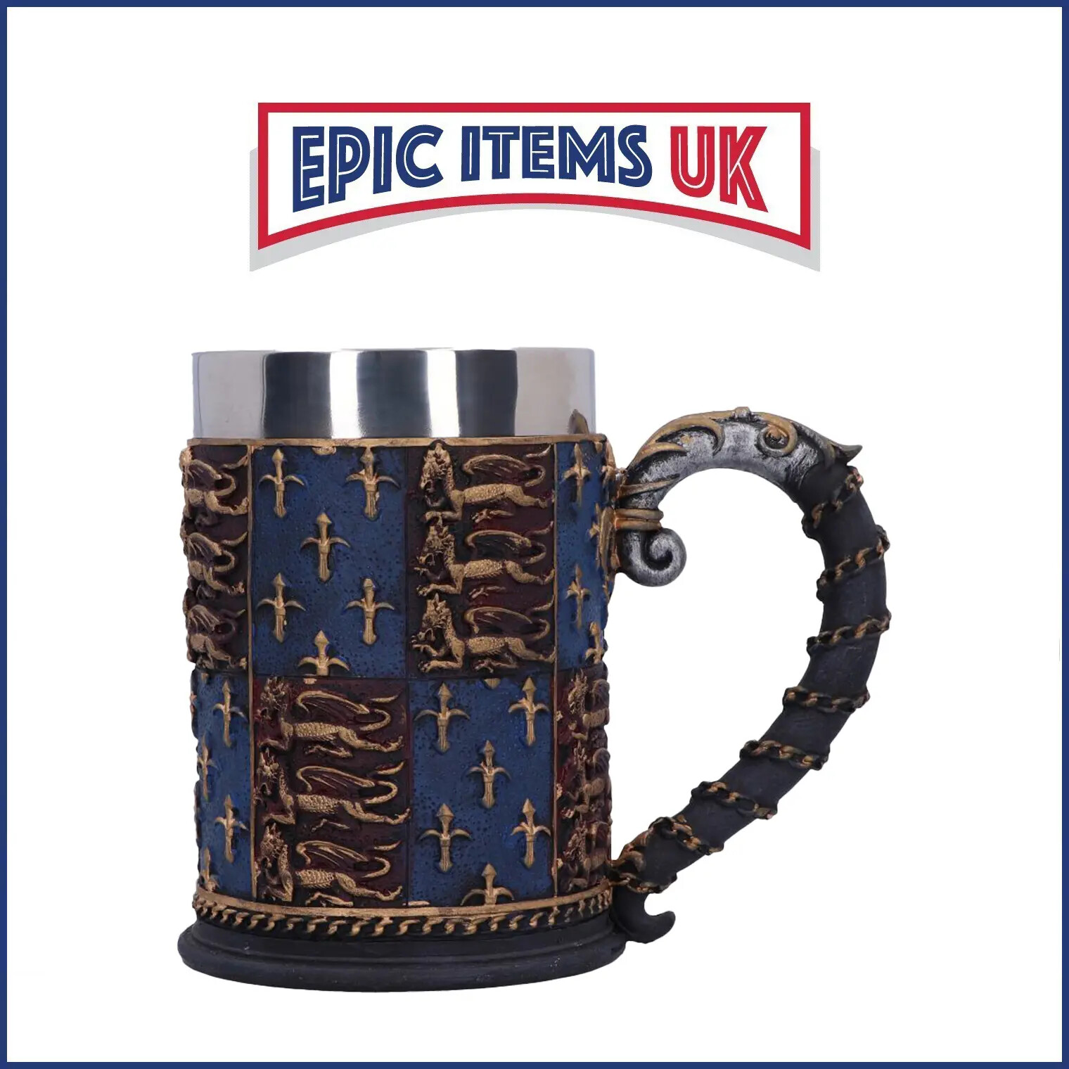 Nemesis Now Medieval Edwardian Tankard Historical Heritage Mug 14cm - IN STOCK