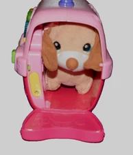 Vtech Care For Me Learning Carrier Plays Songs w/ Plush Stuffed Puppy Dog