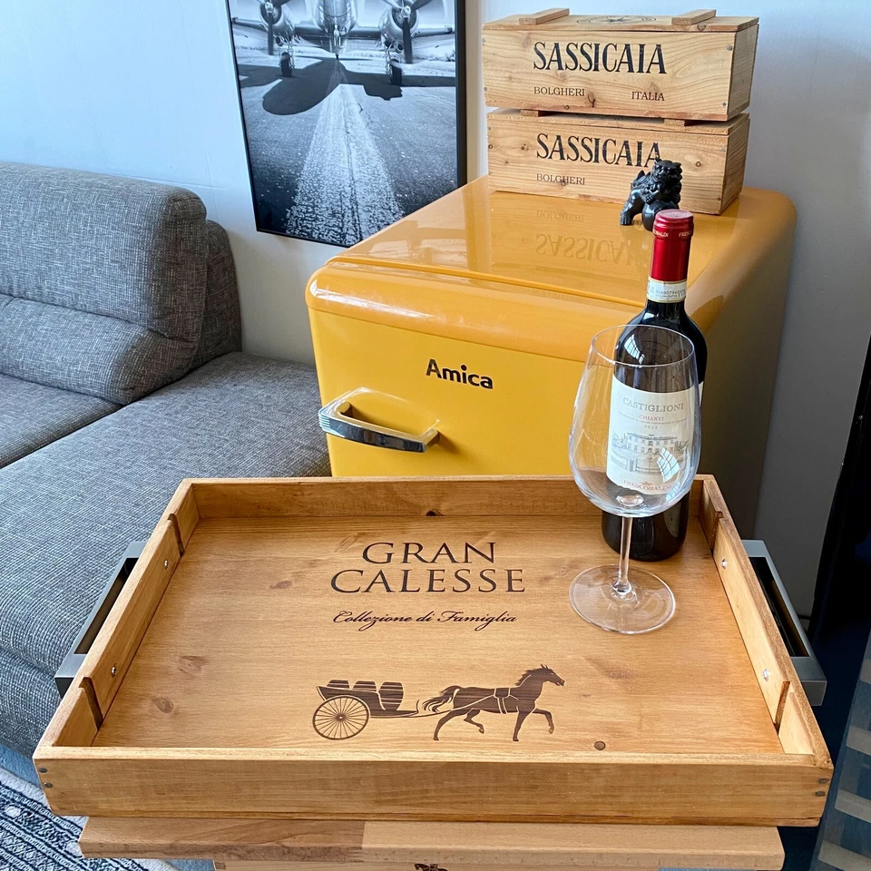 XL TABLETT aus edler Weinkiste | Puglia II | Maße: L: 50 cm | B: 32,5 cm