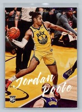 Jordan Poole RC Rookie 2019-20 Panini Chronicles #139 Golden State Warriors