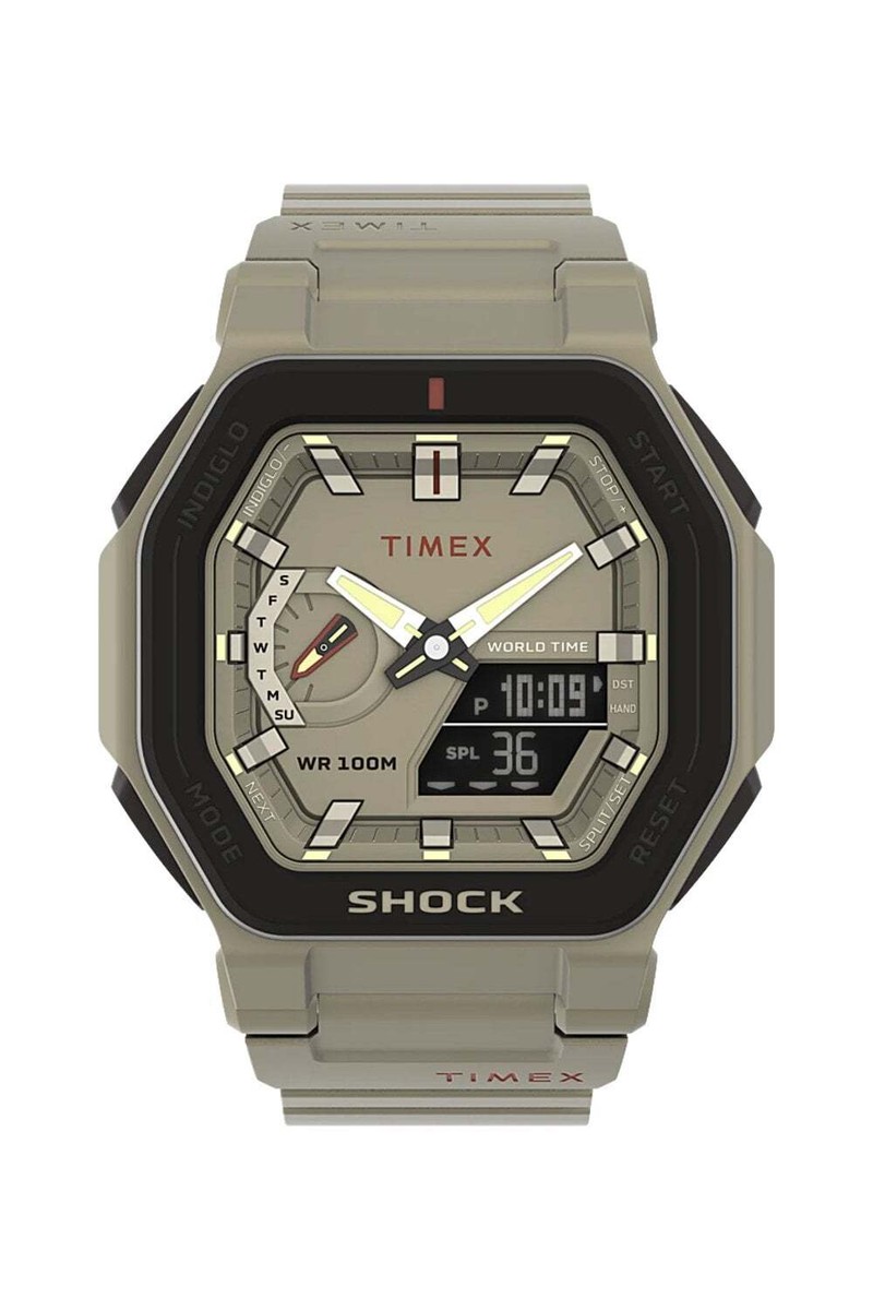 Mens Wristwatch TIMEX COMMAND ENCOUNTER TW2V35500 Silicone Mens Wristwatch TIMEX COMMAND ENCOUNTER TW2V35500 Silicone