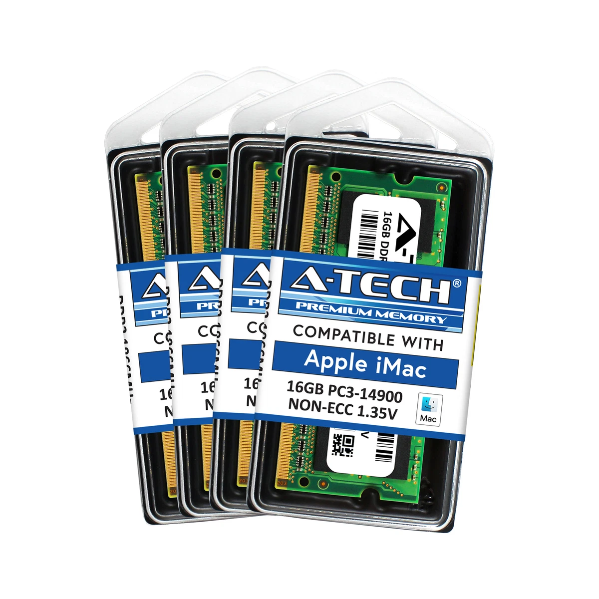 64 GB Total Capacity DDR3 SDRAM Computer Memory (RAM) 204 Pins for
