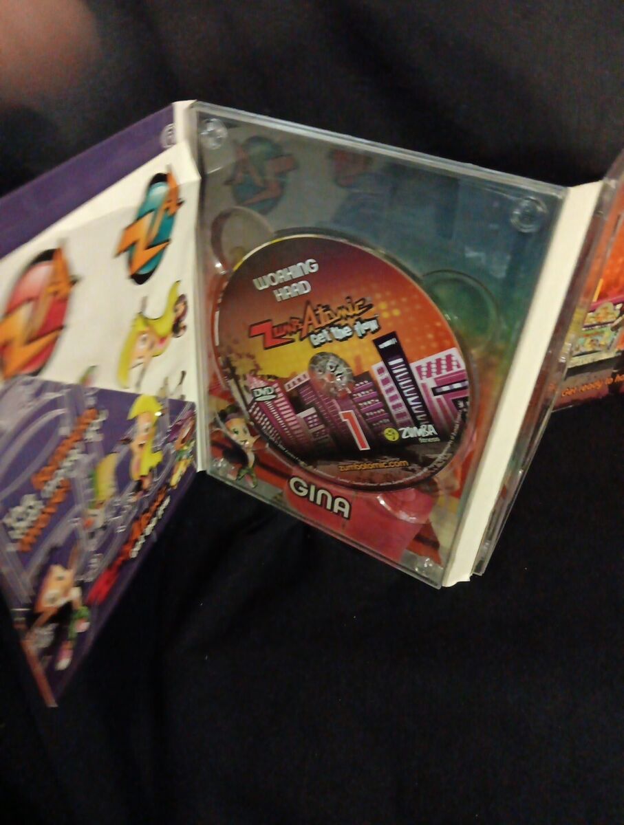 Zumba Zumbatomic Get the Flow Box Set 4 DVD Hip-Hop Exercise Zumba Zumbatomic Get the Flow Box Set 4 DVD Hip-Hop Exercise