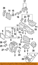 Used HVAC Blower Motor fits: 2010 Volkswagen Cc dual zone climatronic opt 9AK Gr