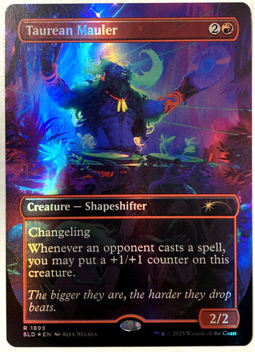Taurean Mauler (Double Rainbow Foil) Secret Lair: Everyone's Invited #1899
