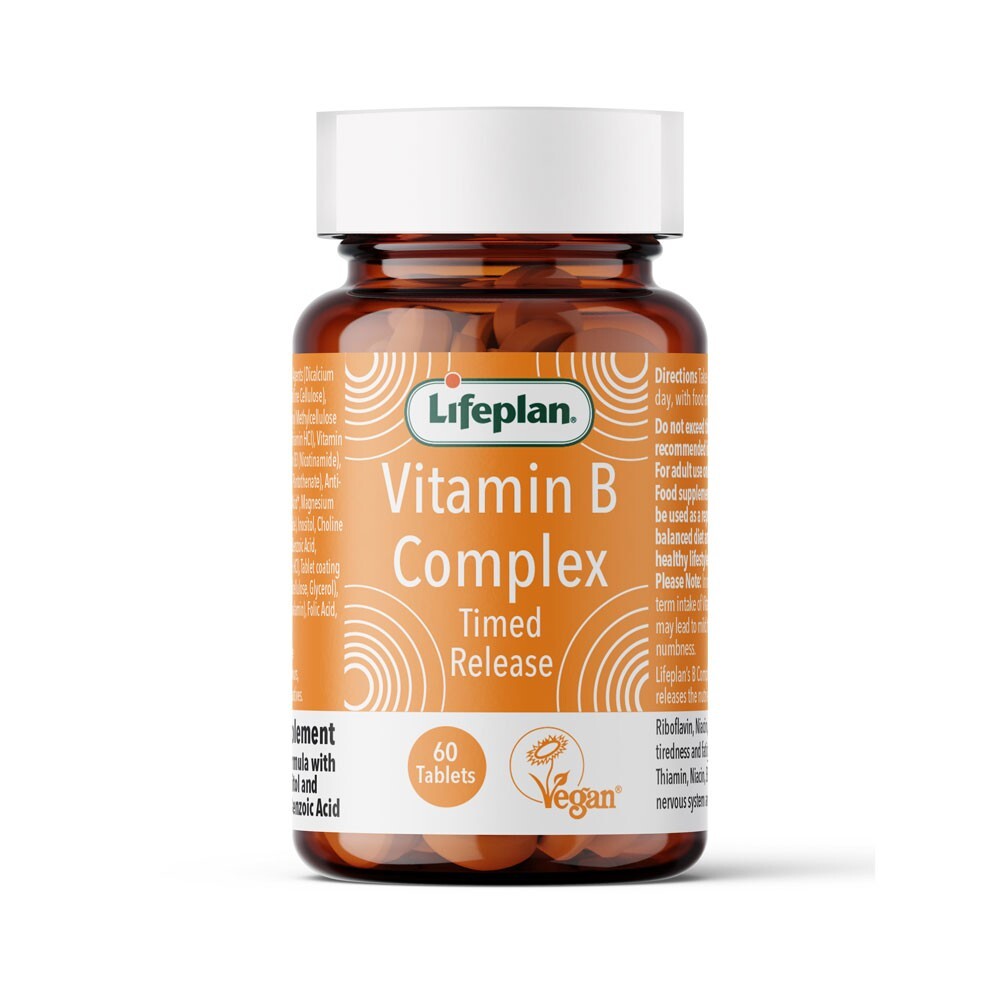 Lifeplan Vitamin B Complex Timed Release 60 Tablets