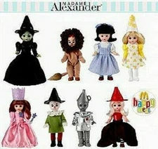2007 MADAME ALEXANDER THE WIZARD OF OZ MCDONALDS HAPPY MEAL TOYS - U PICK