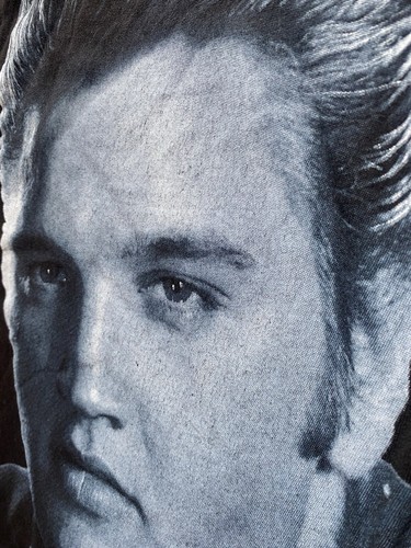 Hanes Vintage 90s Elvis Presley T Shirt 1994 Winterland Rock Express Size Large - Picture 6 of 10