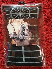 Armstulpen schwarz, opaque Spiderweb *gothic/punk/rock*