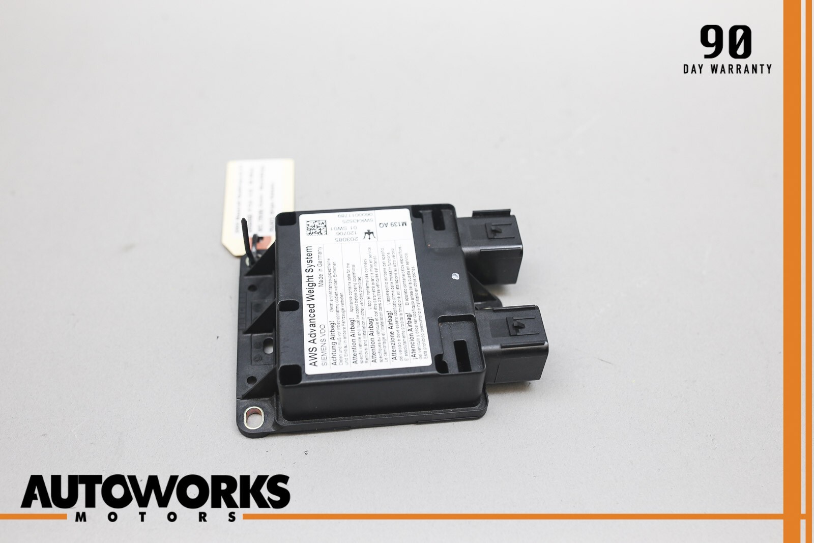 03-08 Maserati Quattroporte M139 AWS Advanced Weight System Control Module OEM