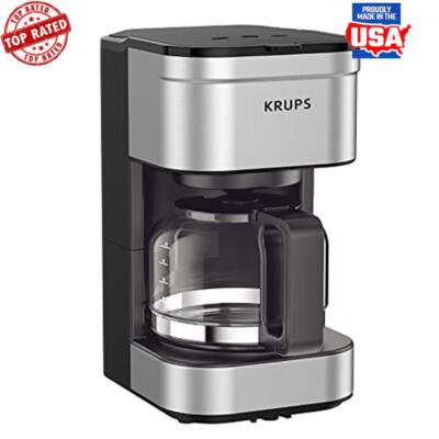 5 Cup Stainless Steel Coffee Maker Pause & Brew System Keep Warm Function New