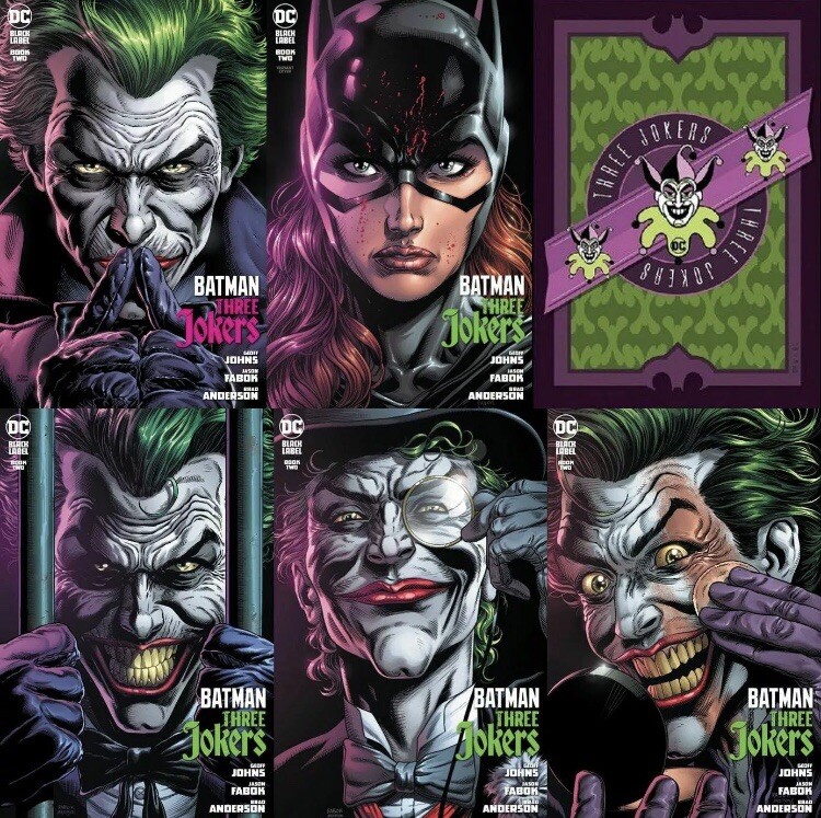 BATMAN THREE JOKERS #2 MN 9.4 Or Better A B & PREMIUM A B C COVERS