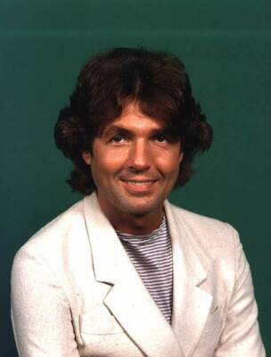 Chris Roberts, singer, portrait, studio, b. 13 March 1946, Z - 1985 Old Photo 3