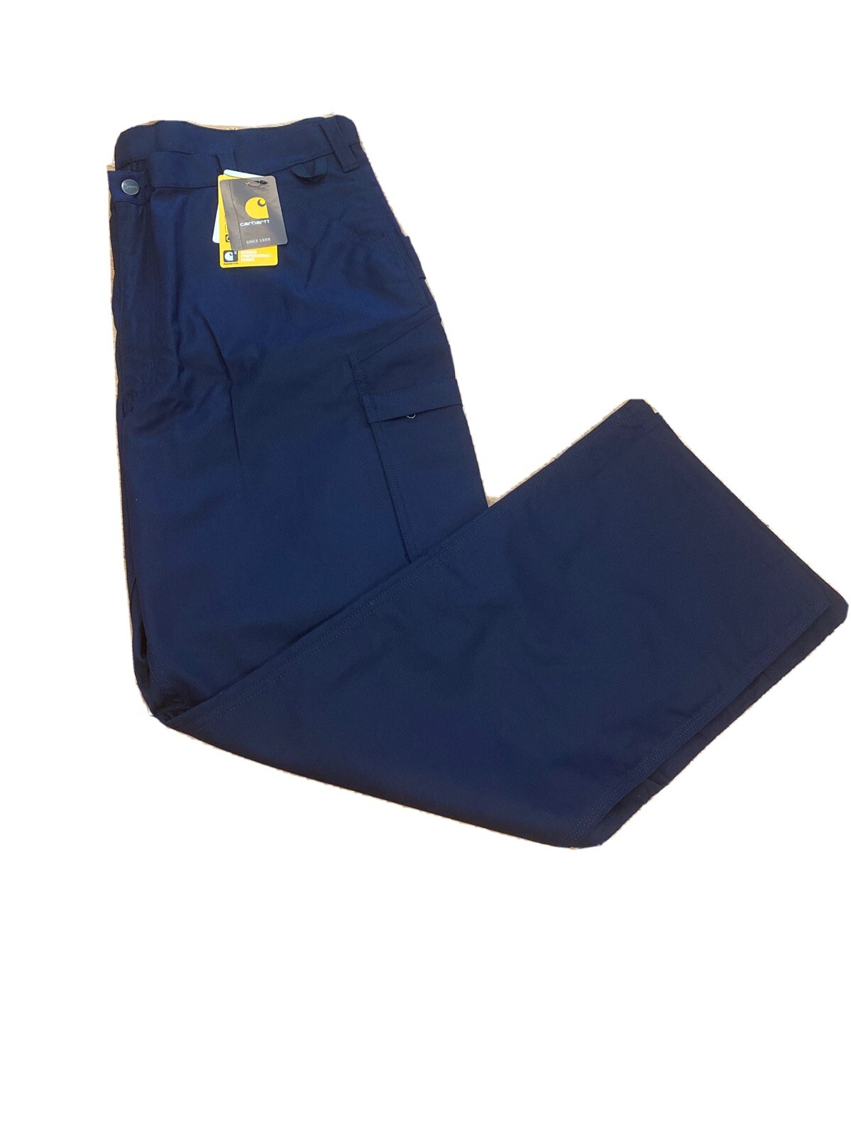 Carhartt Men's 40x32 Rugged Navy Professional Work Pants NWT
