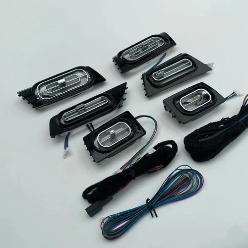 For BMW 5 Series F10 F18 12-17 LED Air Vent Grille Ambient Light Interior Trim - Picture 4 of 10