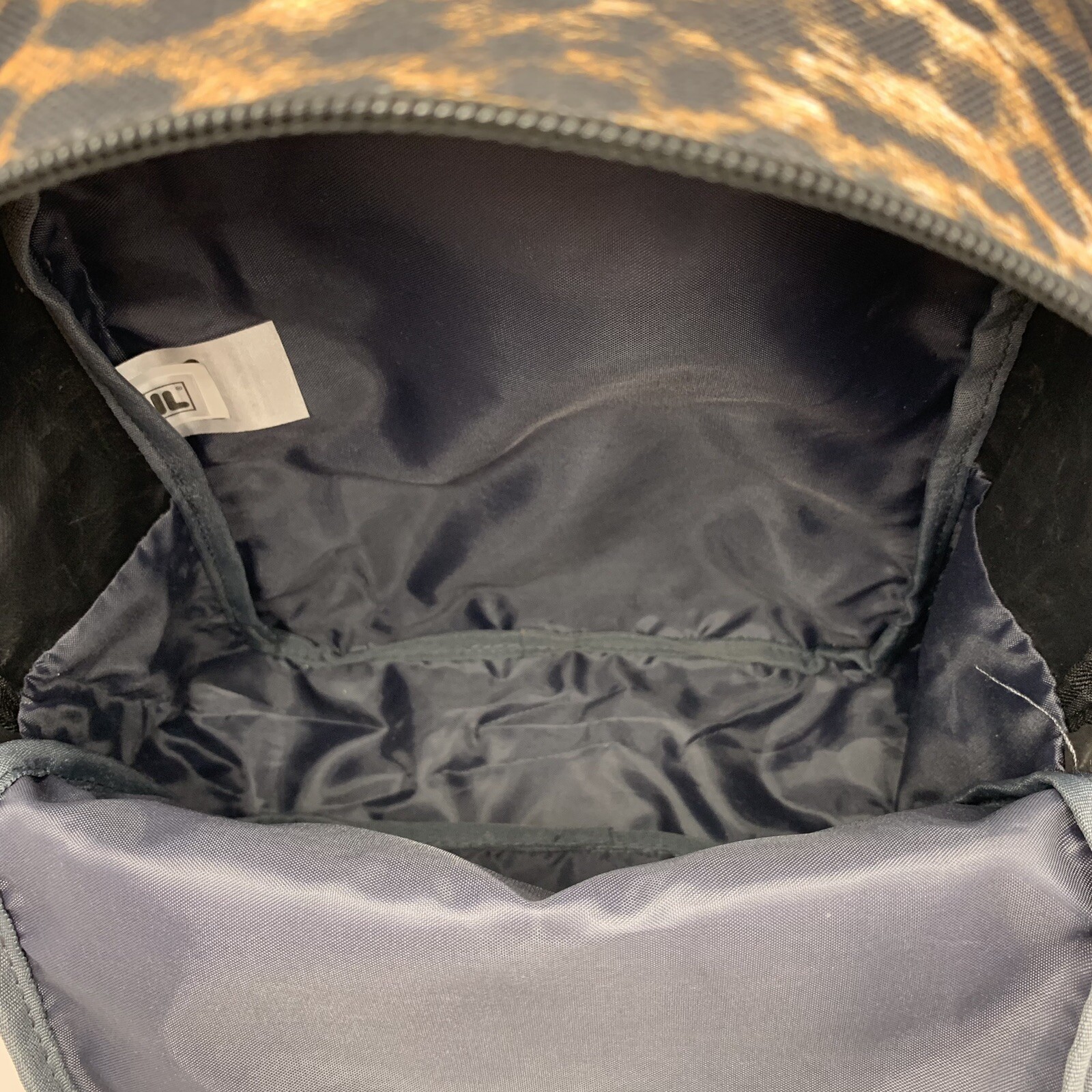 FILA Mini Backpack Adjustable Strap Leopard Print - image 6