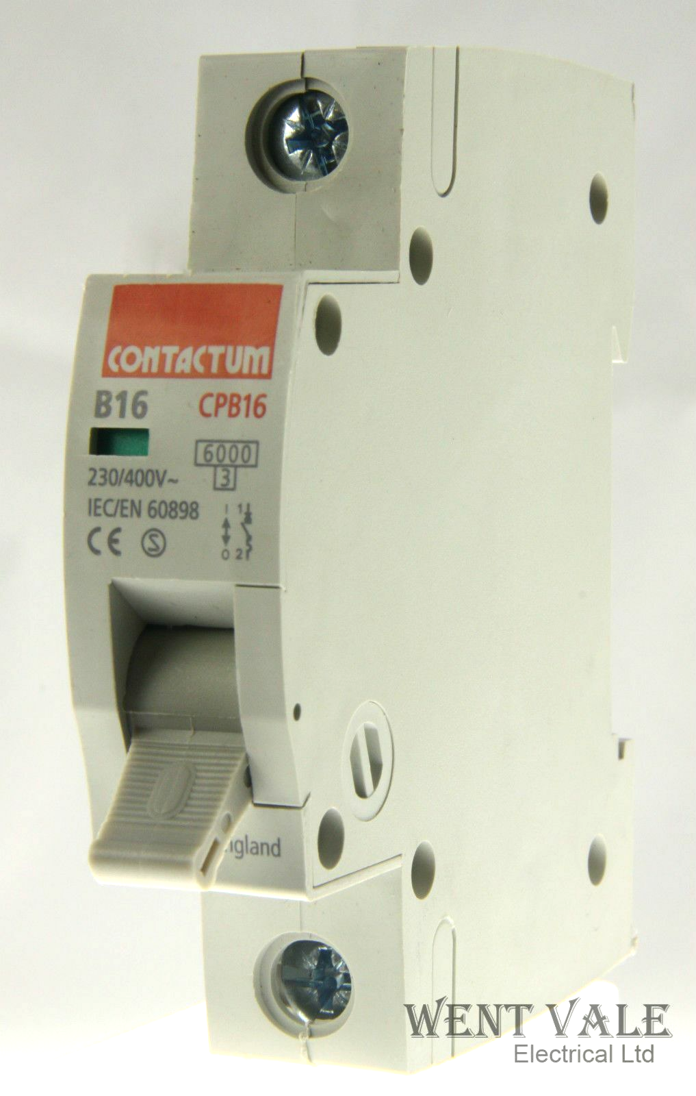 Contactum CP Range - CPB16-B16/1 - 16a Type B Single Pole MCB Used